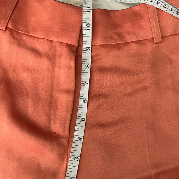 Sezane Peach Gustavo Trousers sz 40 US 8 Satin Like - Picture 8 of 11